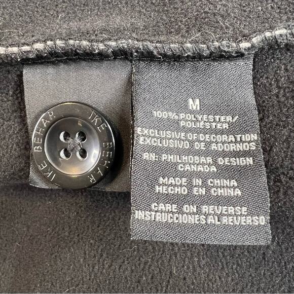 Ike Behar Plaid Double Breasted Belted Coat Jacket M Classic Preppy Academia - Picture 9 of 10